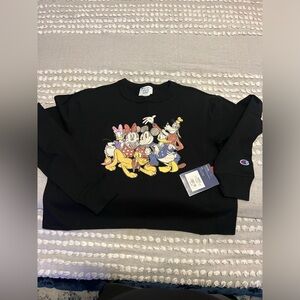 Disney Converse Collection long sleeve crop top.